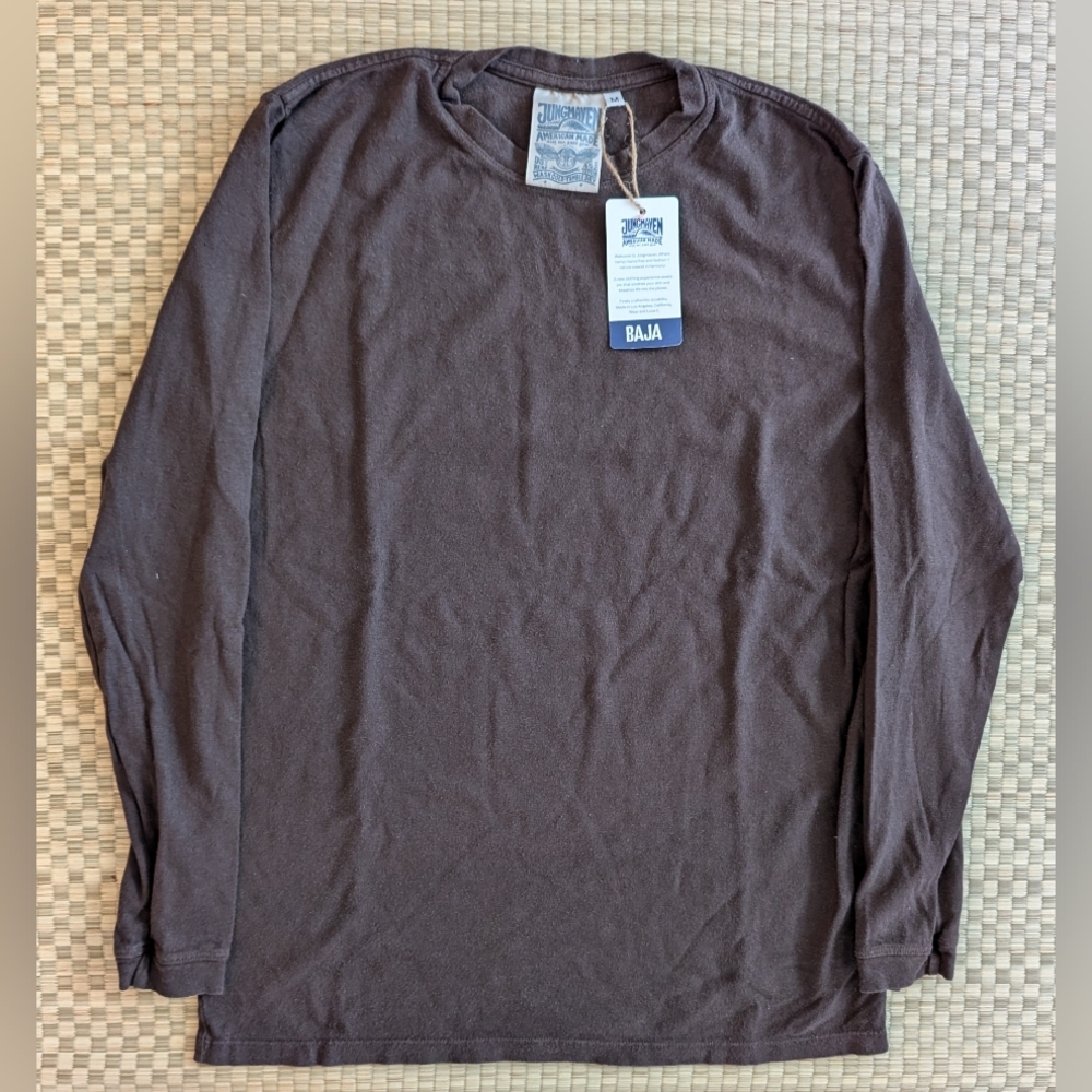 Jungmaven Long Sleeve Tee - Brown